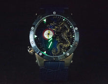Zoid Dragon II Stainless Steel / Blue