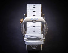 Zoid Dragon II Stainless Steel / Rose Gold / Blue