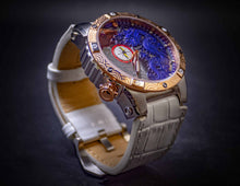 Zoid Dragon II Stainless Steel / Rose Gold / Blue
