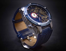 Zoid Dragon II Stainless Steel / Blue