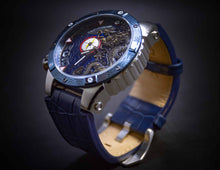 Zoid Dragon II Stainless Steel / Blue