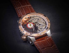 Zoid Dragon II Stainless Steel / Rose Gold / White