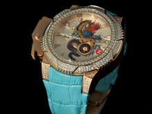 Dragon Swarovski/ Blue